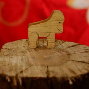 Figura Decorativa de Madera – Gorila